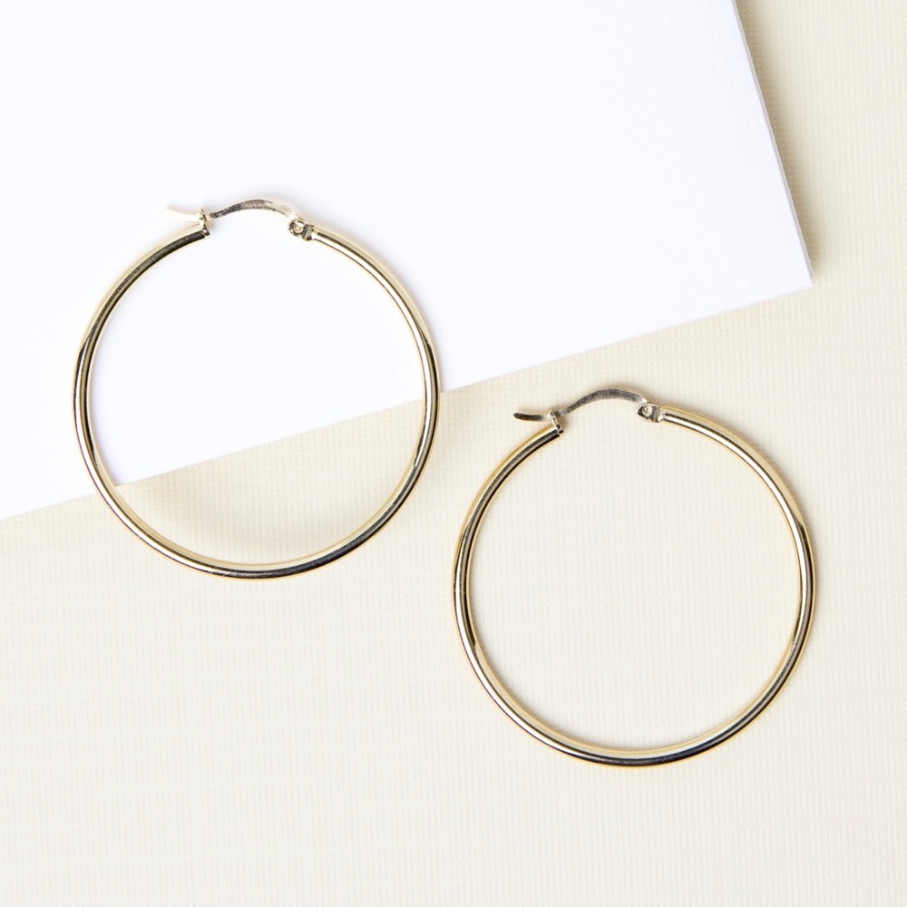 Blanc + Rosé | ‘Moncler’ Gold Plated Earrings